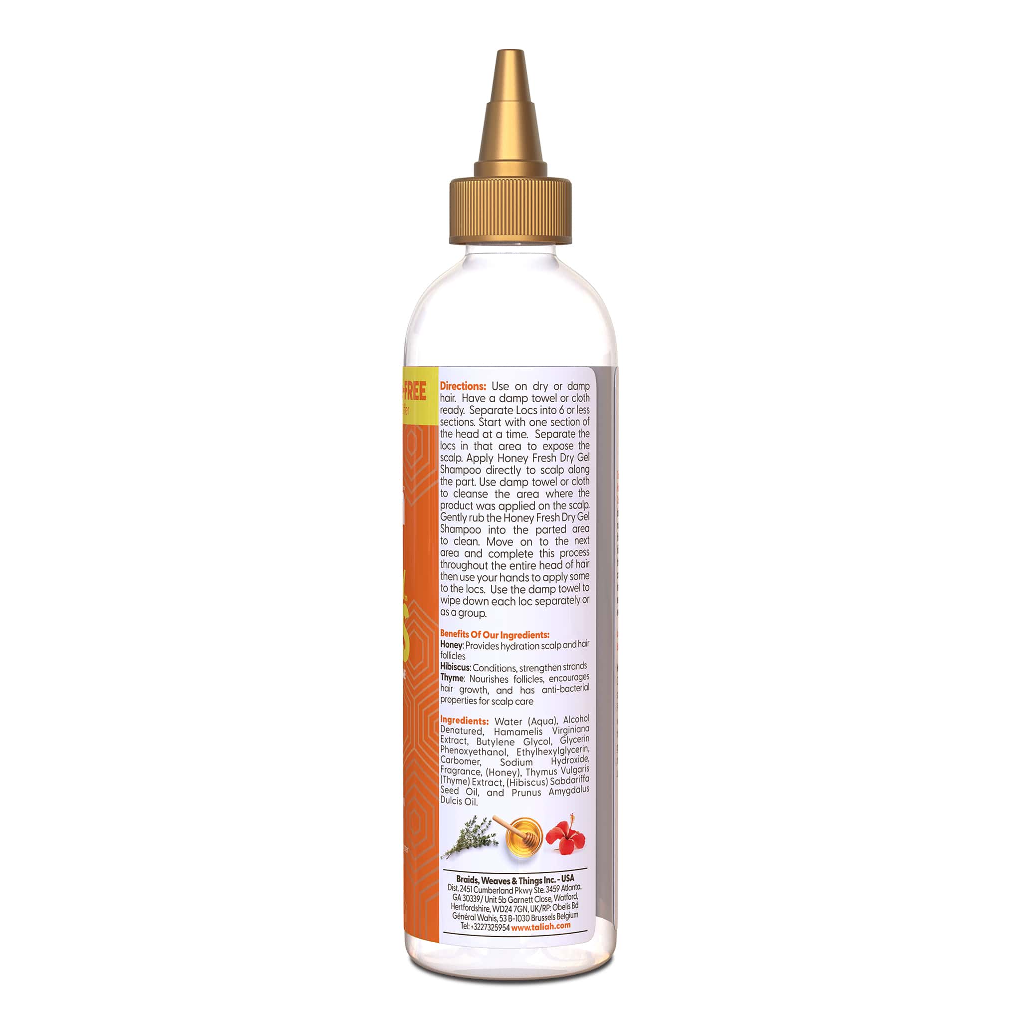 Bonus Size Honey Fresh Dry Gel Shampoo 8oz - Image 3