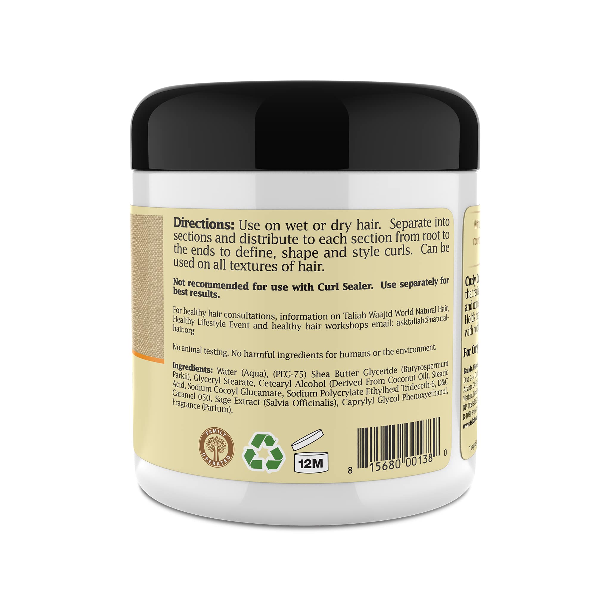 Curly Curl Cream 6oz - Image 3