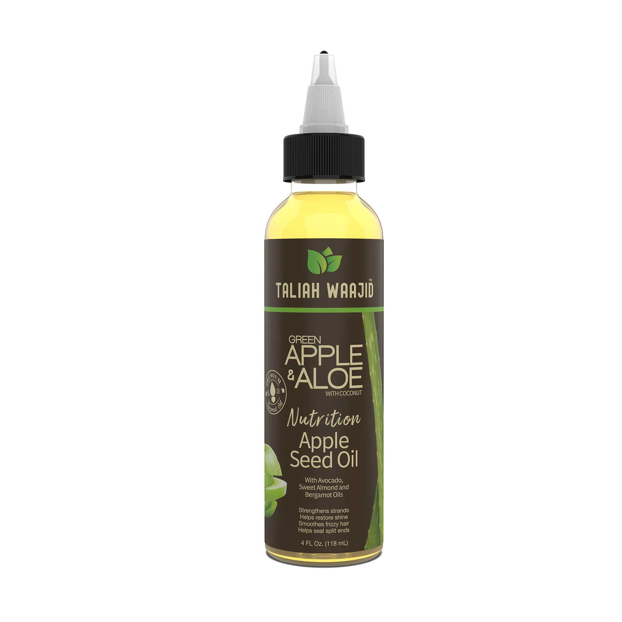 Green Apple & Aloe Nutrition Apple Seed Oil 4oz - Image 5