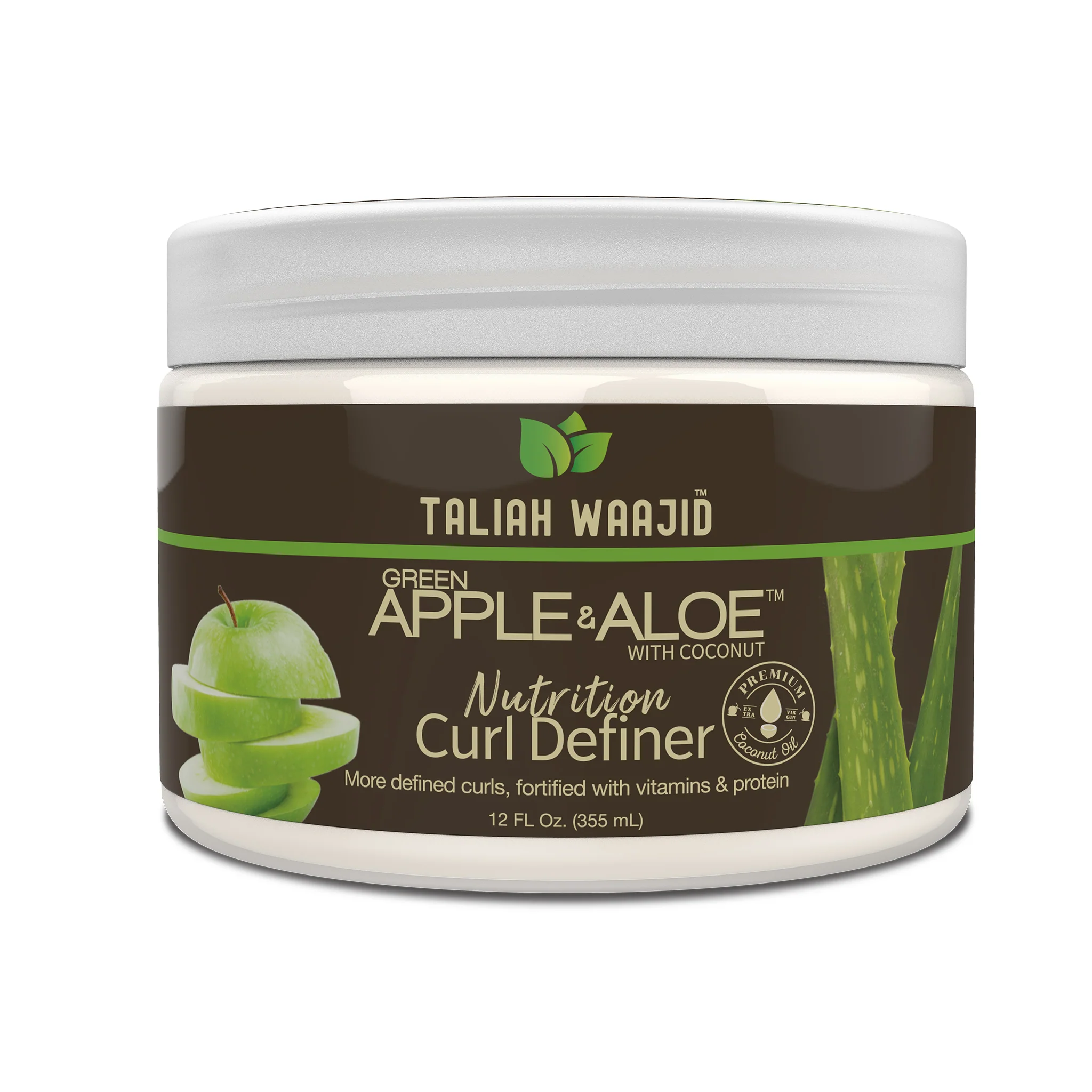 Green Apple & Aloe Nutrition Curl Definer 12oz - Image 6