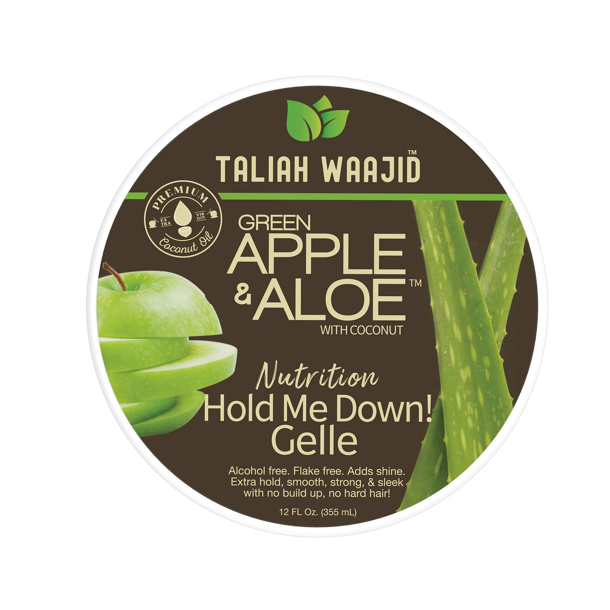 Green Apple & Aloe Nutrition Hold Me Down! Gelle 12oz - Image 5