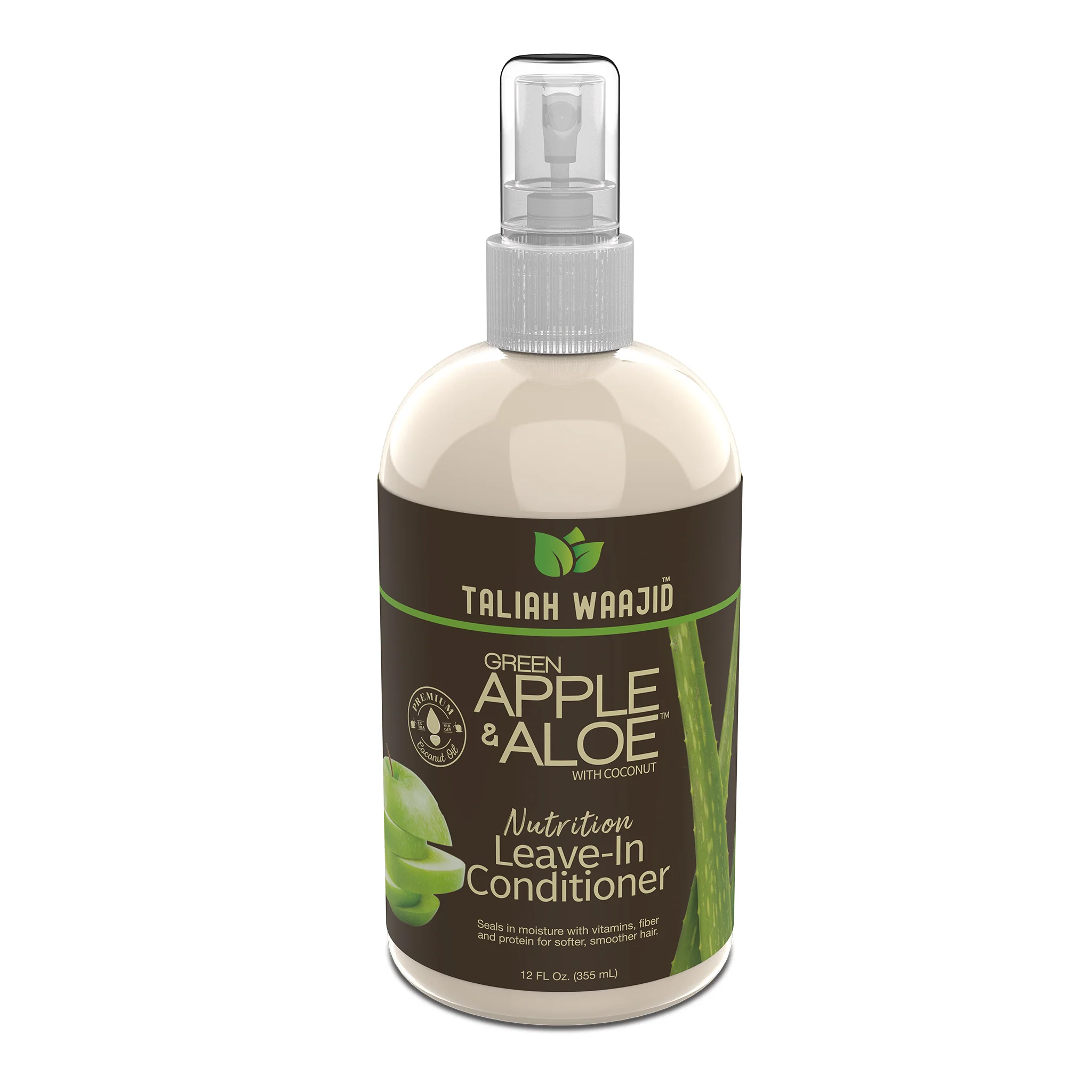 Green Apple & Aloe Nutrition Leave-In Conditioner 12oz - Image 5