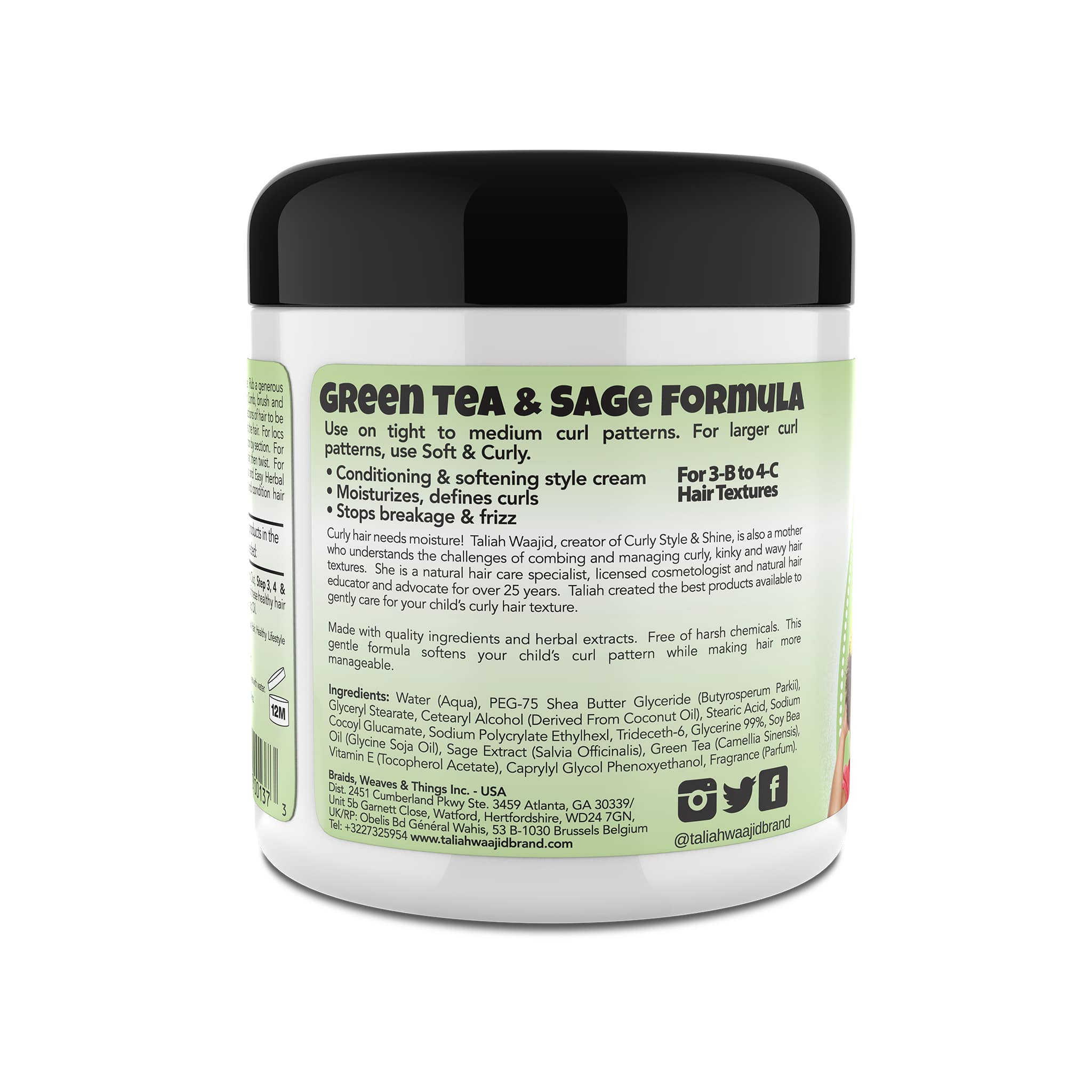 Herbal Style & Shine for Natural Hair 6oz - Image 3