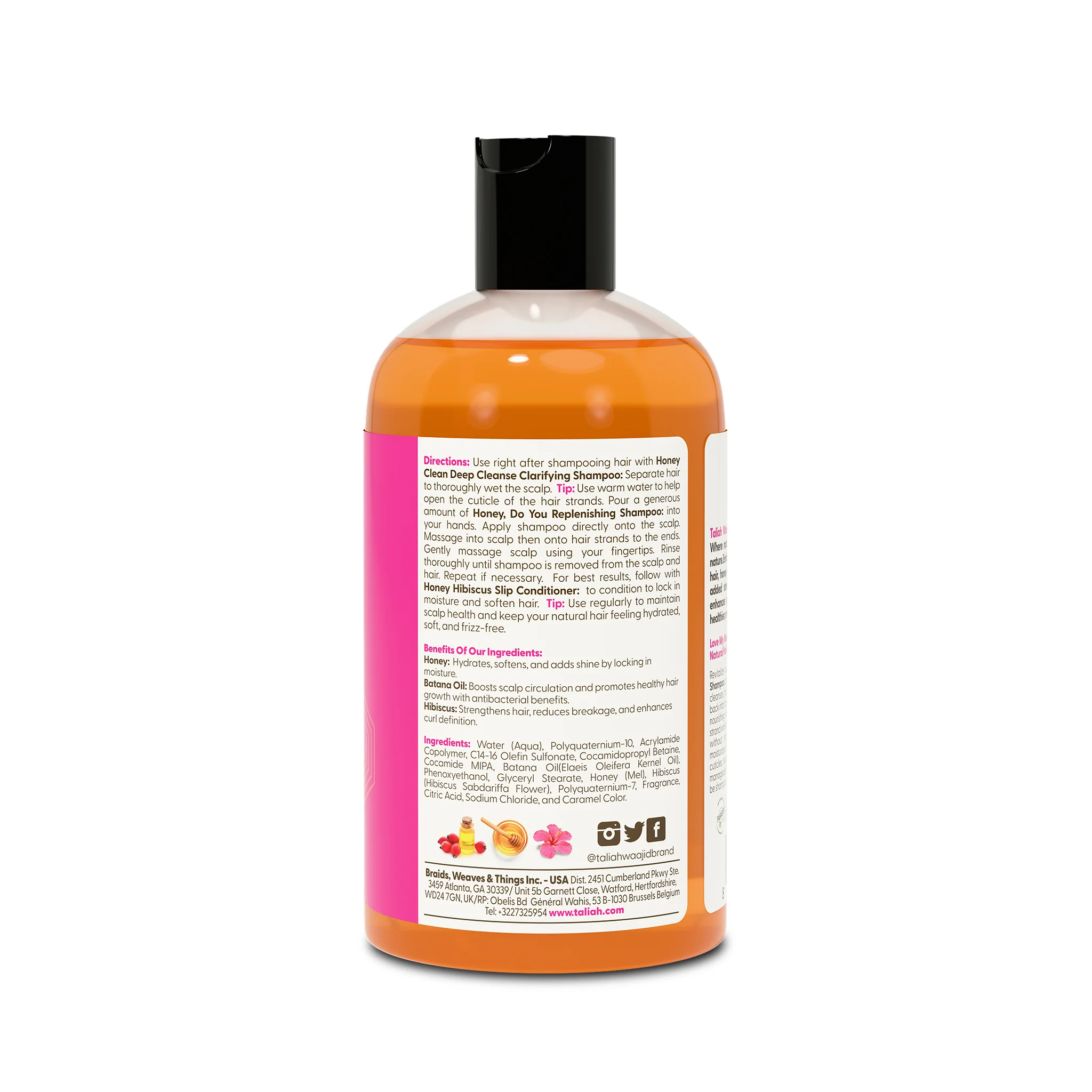 Honey, Dew You Replenishing Shampoo 12oz - Image 3