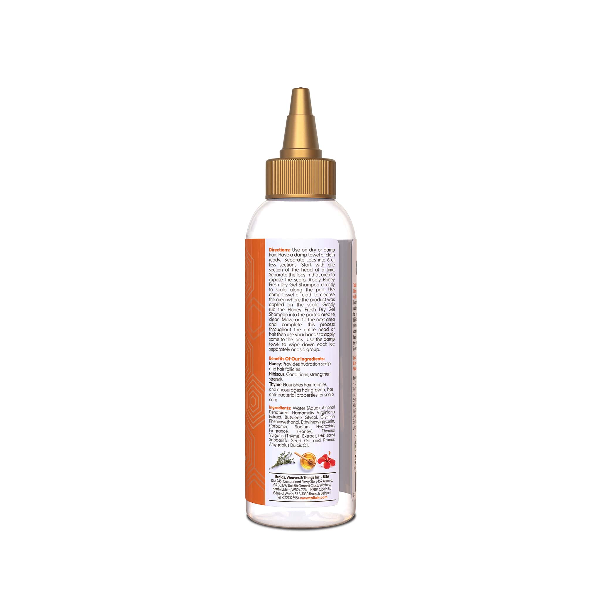 Honey Fresh Dry Gel Shampoo 4oz - Image 3
