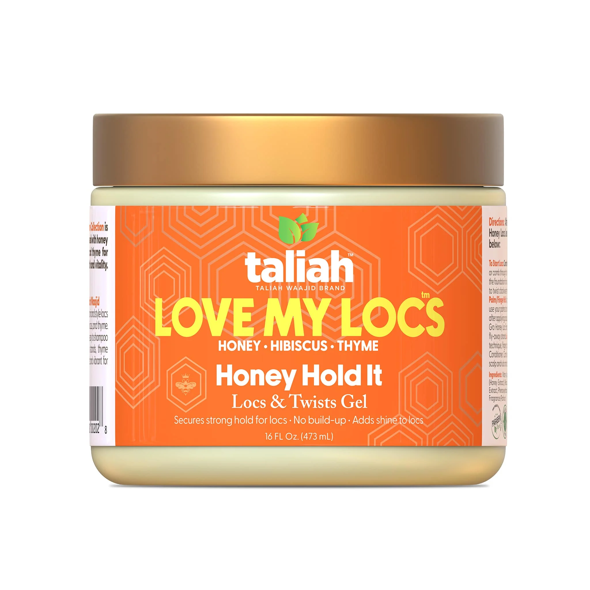 Honey Hold It Locs & Twists Gel 16oz - Image 4