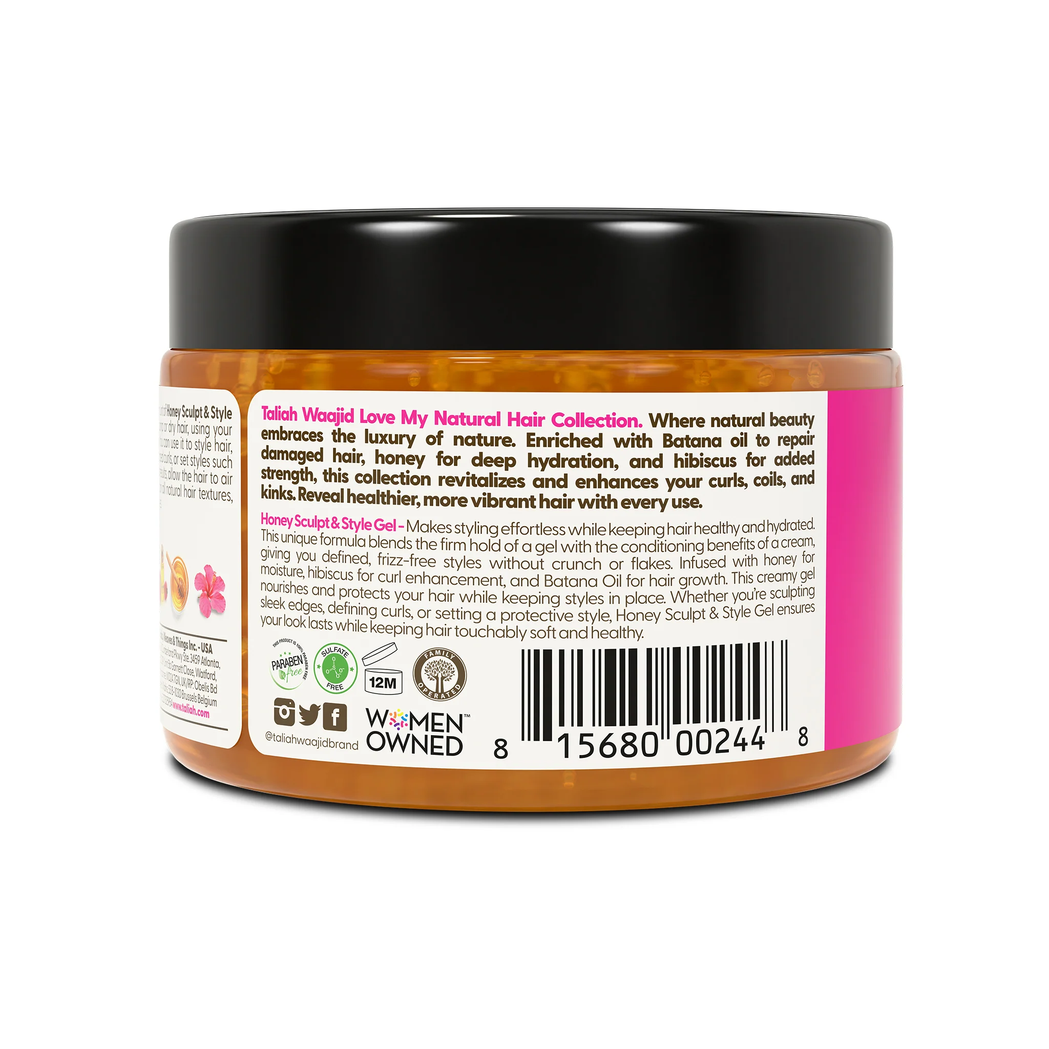 Honey Sculpt & Style Gel 12oz - Image 3