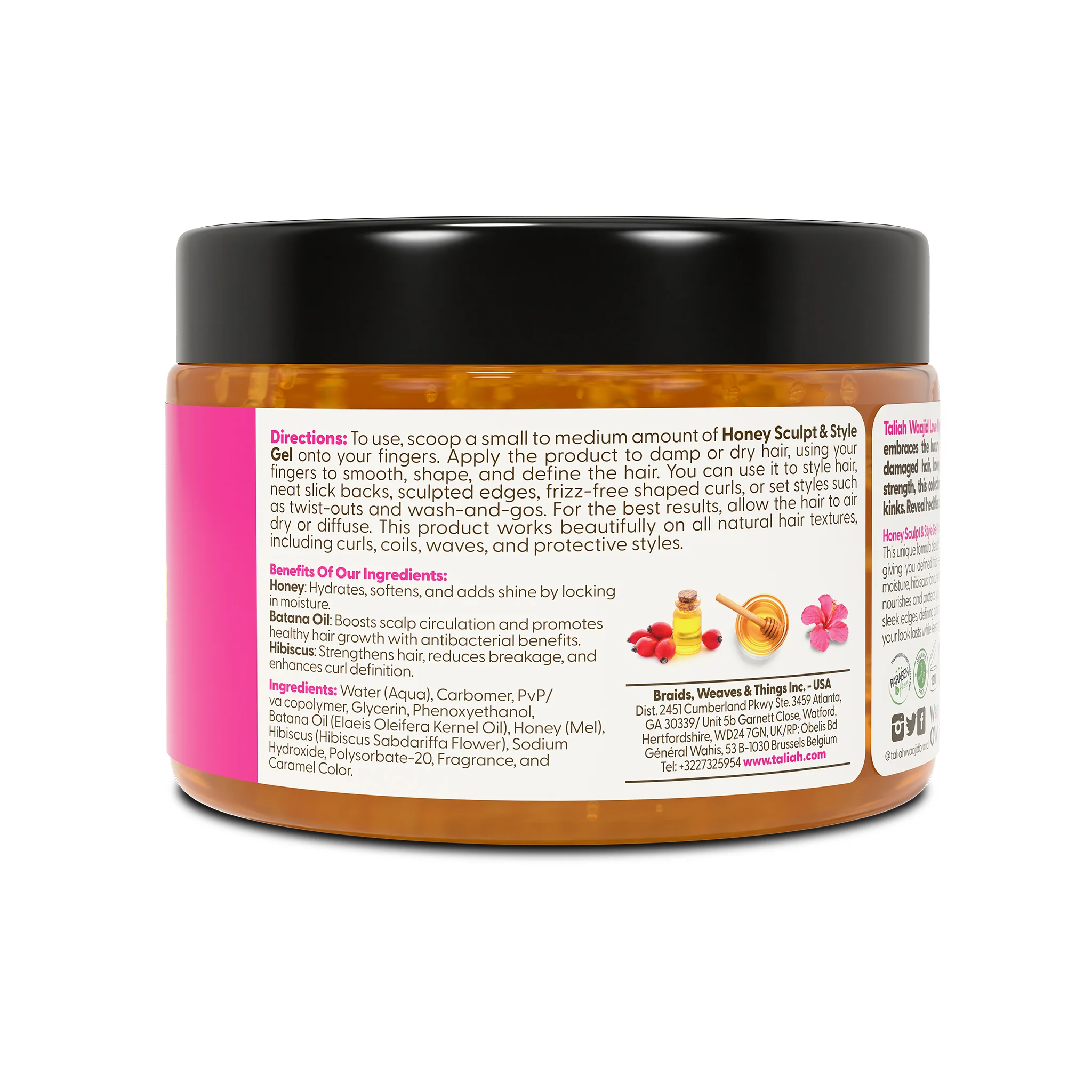 Honey Sculpt & Style Gel 12oz - Image 4