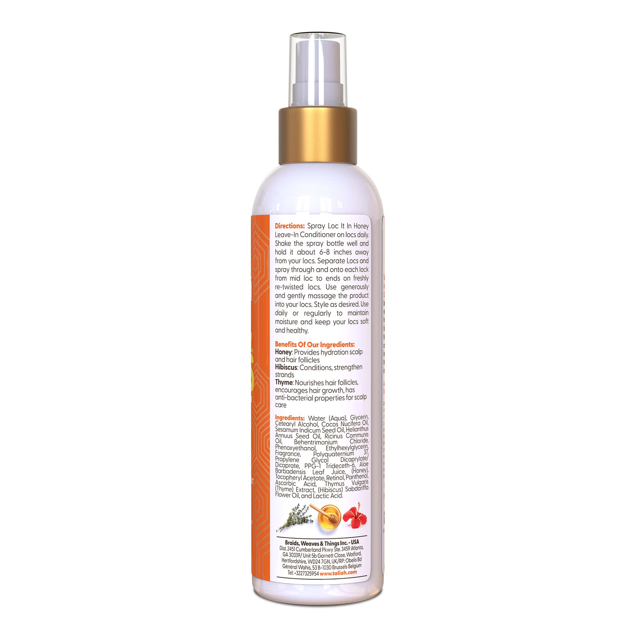 Loc It In Honey Leave-In Conditioner 8oz - Image 3