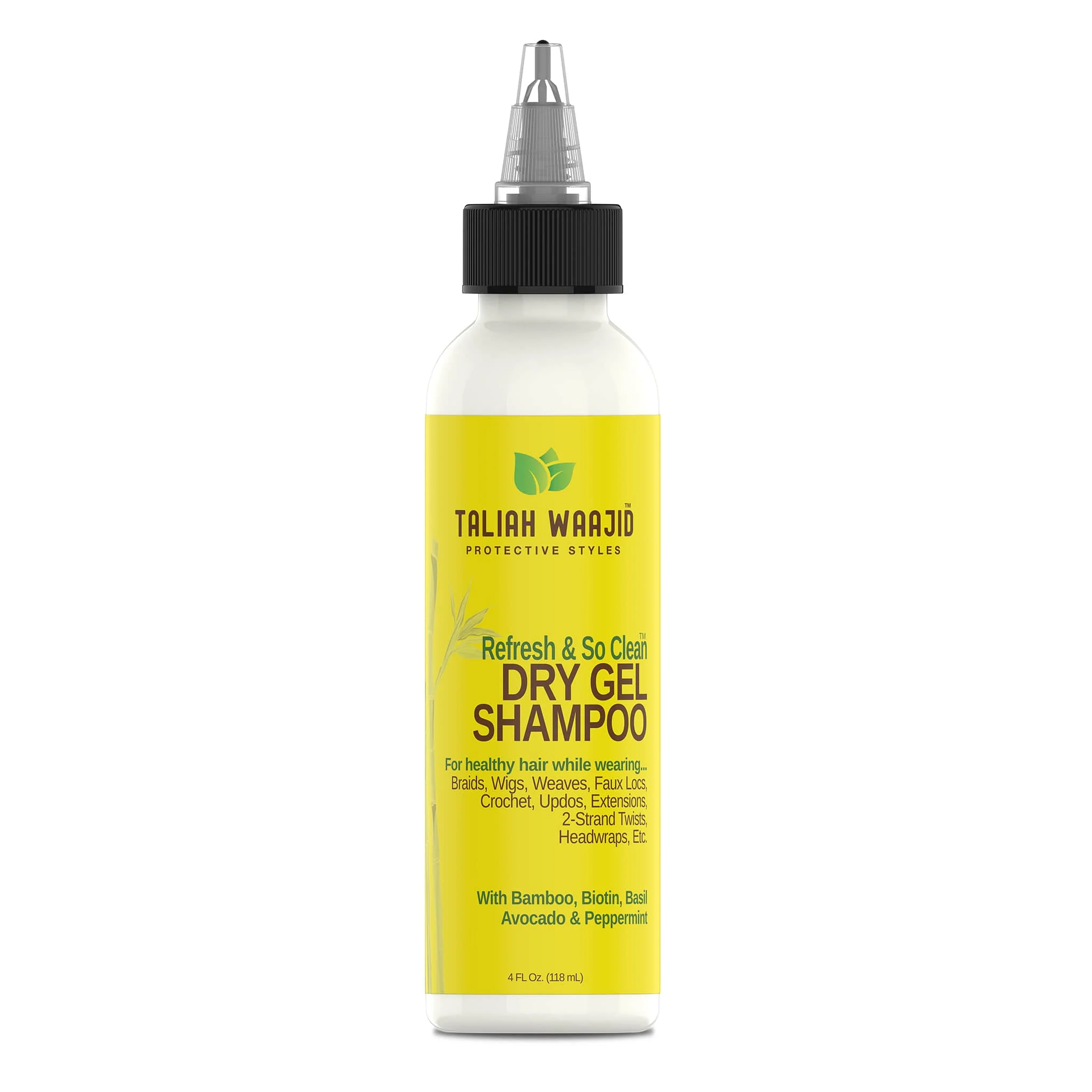 Refresh And So Clean™ Bamboo, Avocado And Peppermint Dry Gel Shampoo. 4oz - Image 4